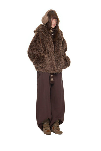 Tom Bear Ears Faux Fur Jacket-korean-fashion-Jacket-Tom's Closet-OH Garments
