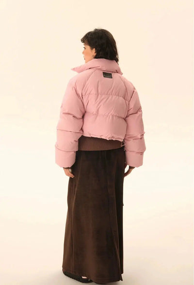 Tom Cropped Casual Puffer Jacket-korean-fashion-Jacket-Tom's Closet-OH Garments