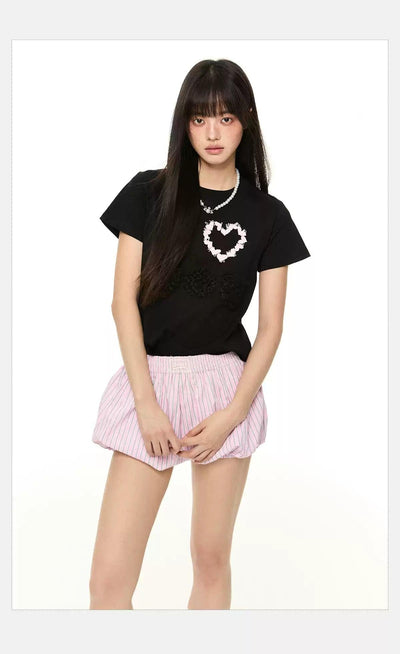 Tom Graphic Print T-Shirt-korean-fashion-T-Shirt-Tom's Closet-OH Garments