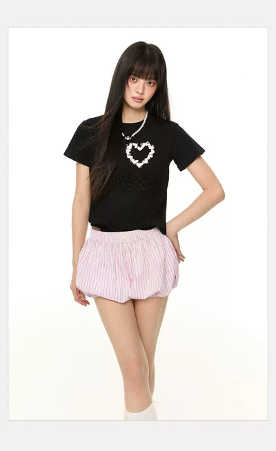 Tom Graphic Print T-Shirt-korean-fashion-T-Shirt-Tom's Closet-OH Garments