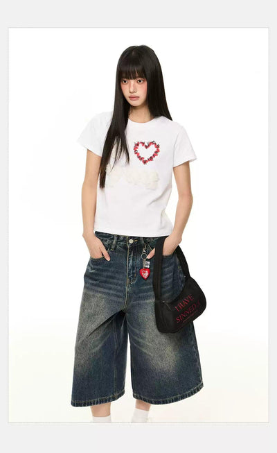 Tom Graphic Print T-Shirt-korean-fashion-T-Shirt-Tom's Closet-OH Garments