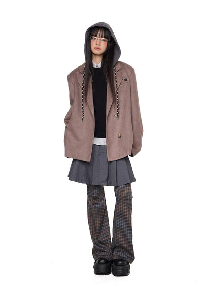 Tom Loose Micro Suede Blazer-korean-fashion-Blazer-Tom's Closet-OH Garments