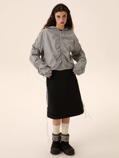 Tom Pleated Parachute Style Jacket-korean-fashion-Jacket-Tom's Closet-OH Garments