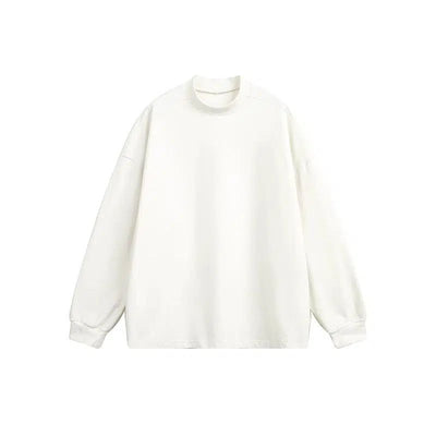 Tom Round Neck Long Sleeve T-Shirt-korean-fashion-T-Shirt-Tom's Closet-OH Garments