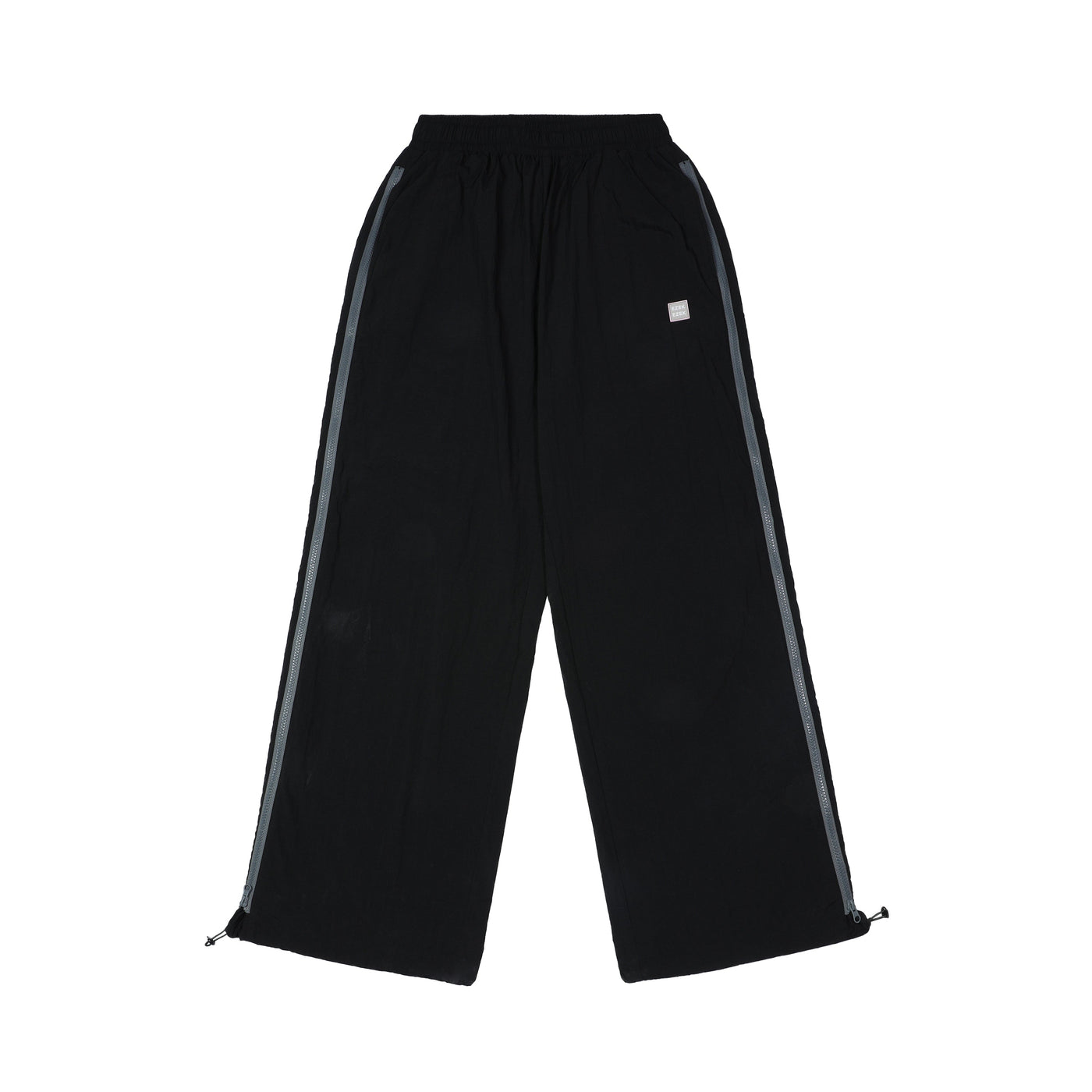 Tom Side Zipper Garter Track Pants-korean-fashion-Pants-Tom's Closet-OH Garments