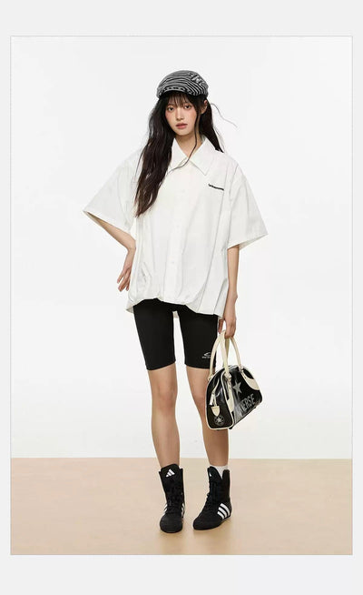 Tom Skinny Bicycle Shorts-korean-fashion-Shorts-Tom's Closet-OH Garments
