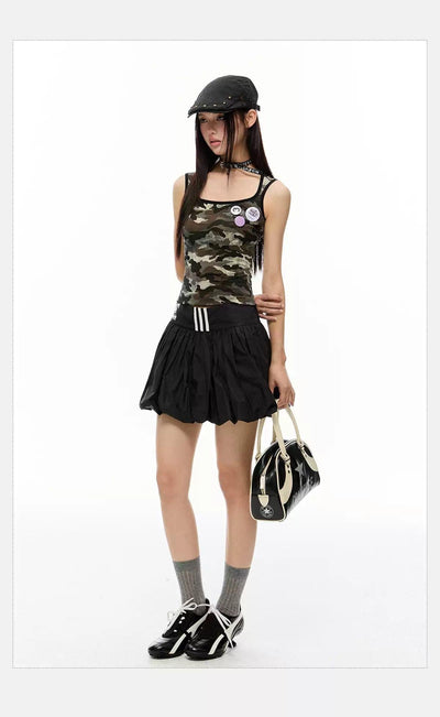 Tom Sports Bubble Skirt-korean-fashion-Skirt-Tom's Closet-OH Garments