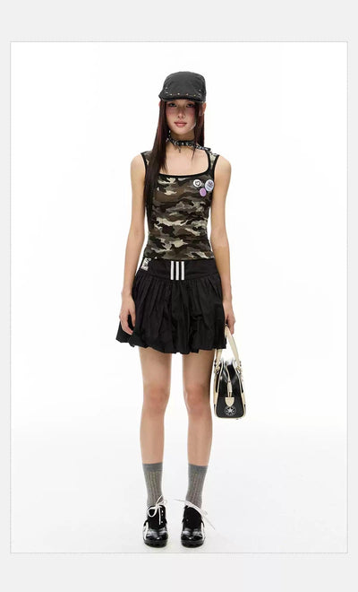 Tom Sports Bubble Skirt-korean-fashion-Skirt-Tom's Closet-OH Garments