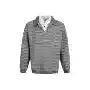 Tom Striped Layered V-Neck Polo-korean-fashion-Skirt-Tom's Closet-OH Garments