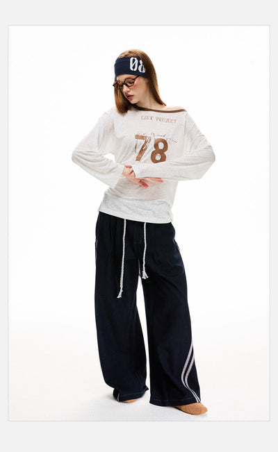 Tom Striped Scimitar Wide Leg Pants-korean-fashion-Pants-Tom's Closet-OH Garments