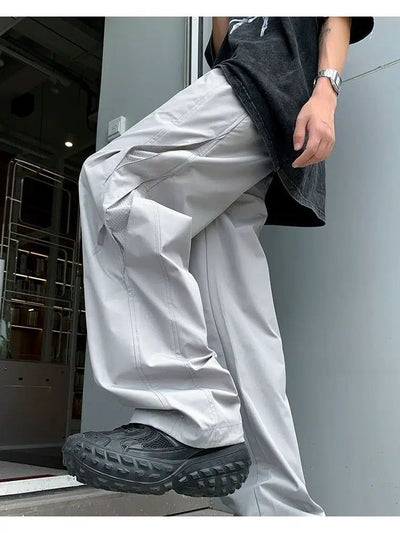 Woo Breathable Quick Dry Track Pants-korean-fashion-Pants-Woo's Closet-OH Garments