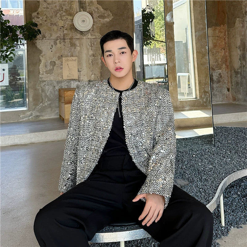 Woo Embroidered Sequin Jacket-korean-fashion-Jacket-Woo's Closet-OH Garments