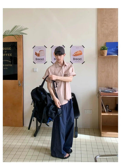 Woo Pleated Wide Leg Pants-korean-fashion-Pants-Woo's Closet-OH Garments
