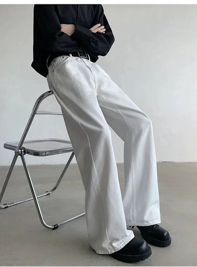 Woo Versatile Straight Jeans-korean-fashion-Jeans-Woo's Closet-OH Garments