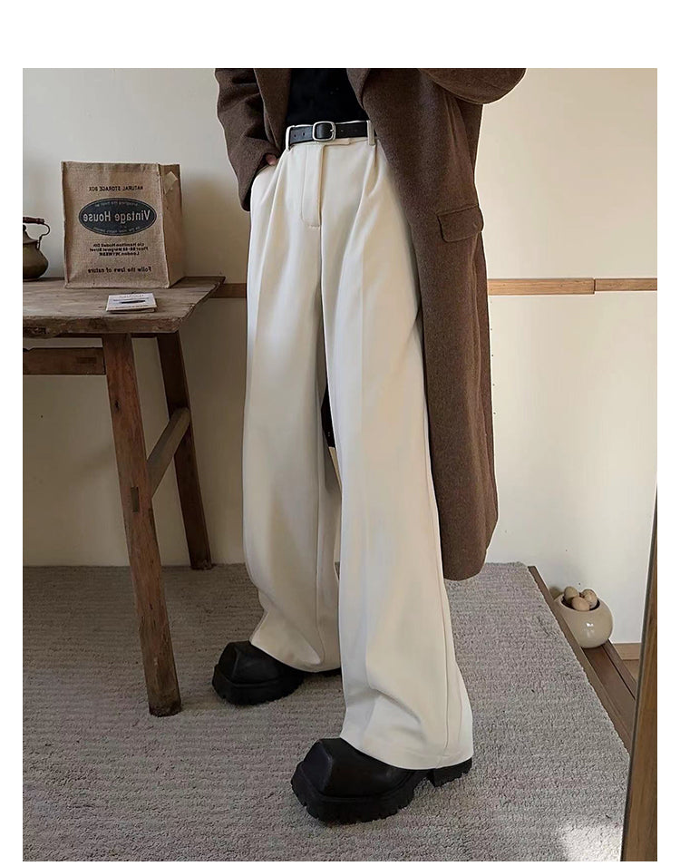 Woo Wide Drape Trousers-korean-fashion-Pants-Woo's Closet-OH Garments