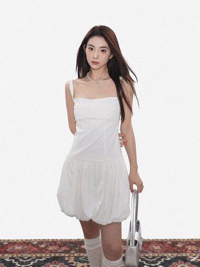 Zen Ballooned Ends Casual Dress-korean-fashion-Dress-Zen's Closet-OH Garments