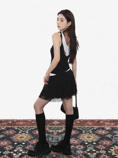 Zen Laced and Sheer Casual Skirt-korean-fashion-Skirt-Zen's Closet-OH Garments