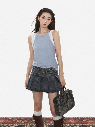 Zen Layered Two-Piece Camisole-korean-fashion-Camisole-Zen's Closet-OH Garments