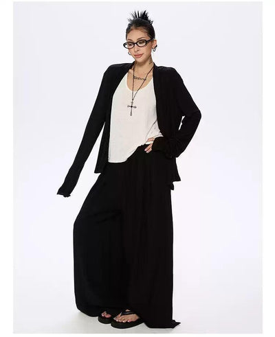 Zero Drapey Loose Fit Pants-korean-fashion-Pants-Zero's Closet-OH Garments