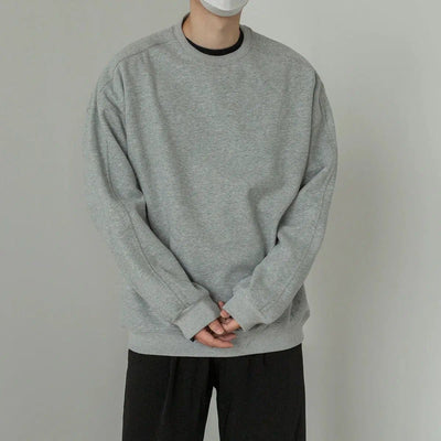 Zhou Basic Relaxed Fit Mockneck-korean-fashion-Mockneck-Zhou's Closet-OH Garments
