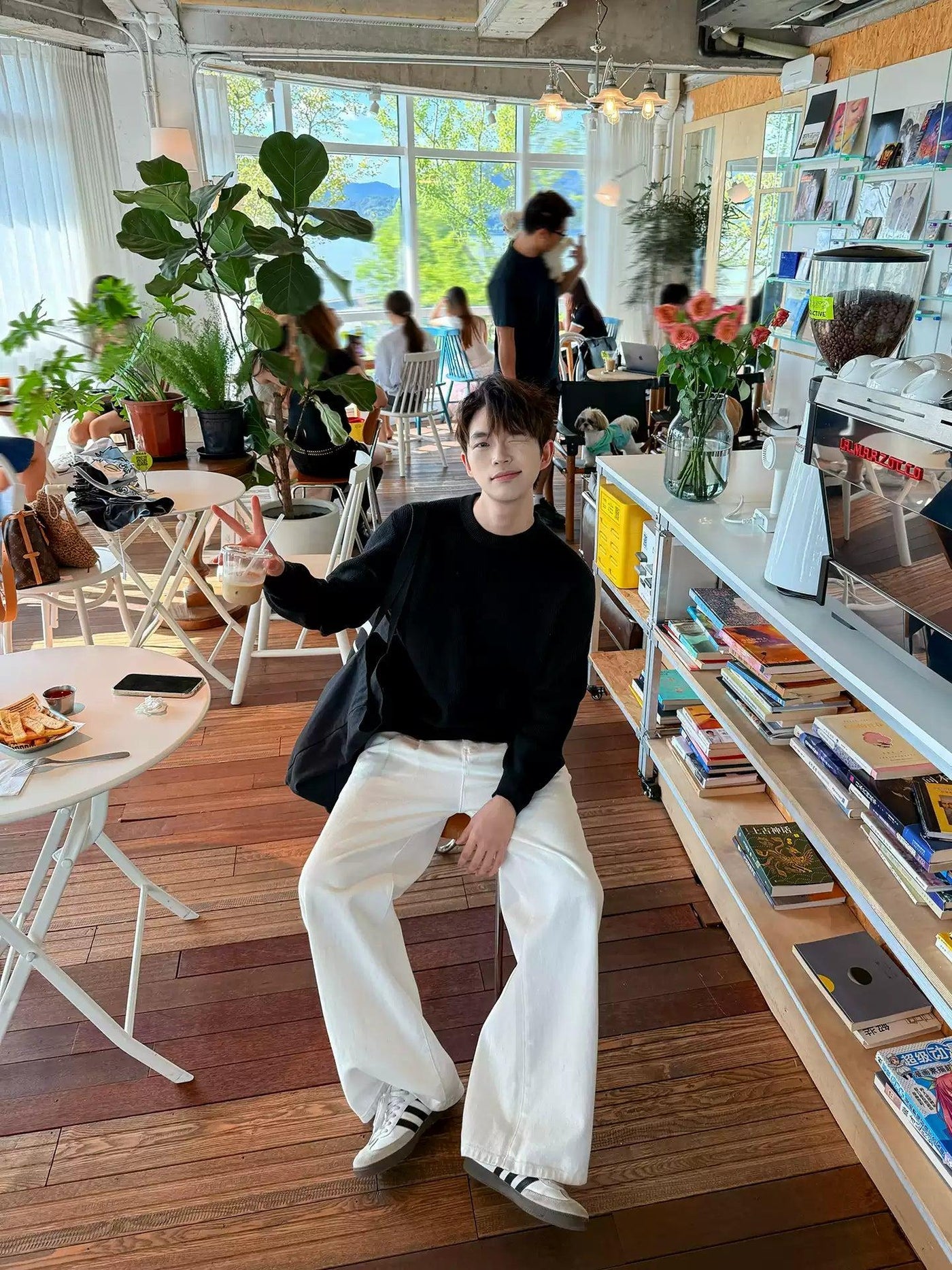 Zhou Basic Ribbed Round Neck Sweater-korean-fashion-Sweater-Zhou's Closet-OH Garments