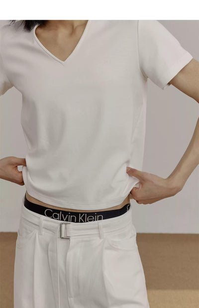 Zhou Belted Pleated Pants-korean-fashion-Pants-Zhou's Closet-OH Garments