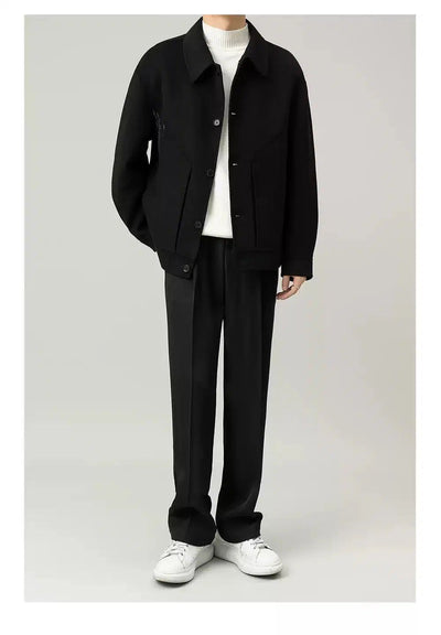 Zhou Buttoned Versatile Color Jacket-korean-fashion-Jacket-Zhou's Closet-OH Garments