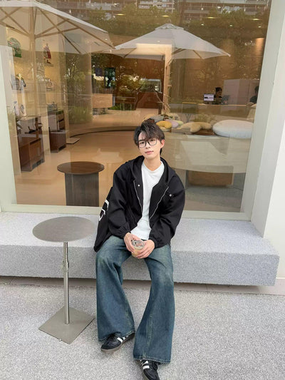 Zhou Casual Fit Zip-Up Hoodie-korean-fashion-Hoodie-Zhou's Closet-OH Garments