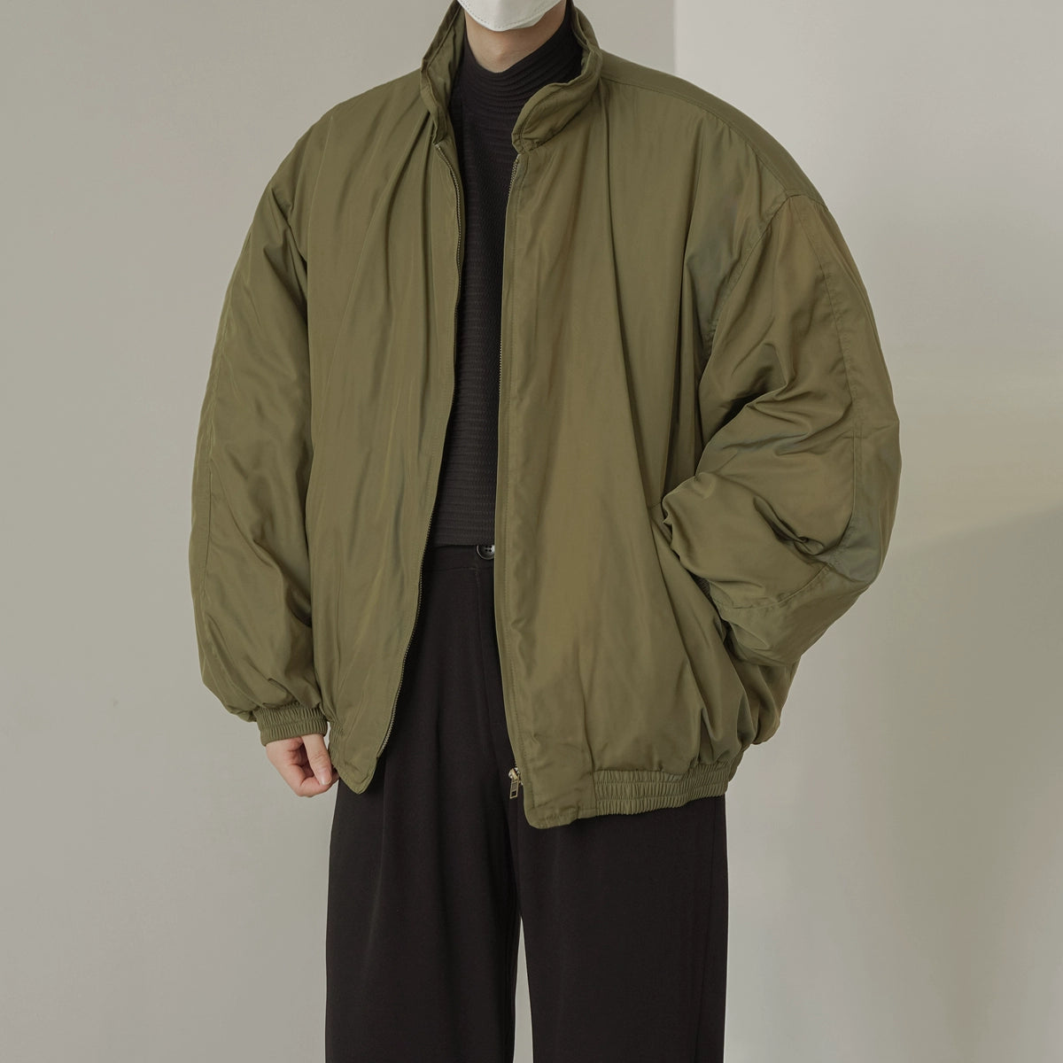 Zhou Casual Loose Jacket-korean-fashion-Jacket-Zhou's Closet-OH Garments