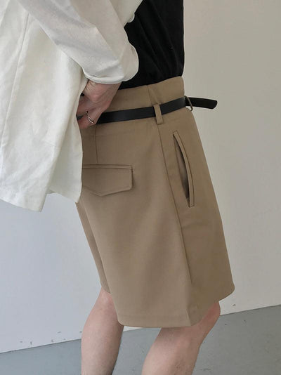 Zhou Casual Regular Fit Shorts-korean-fashion-Shorts-Zhou's Closet-OH Garments