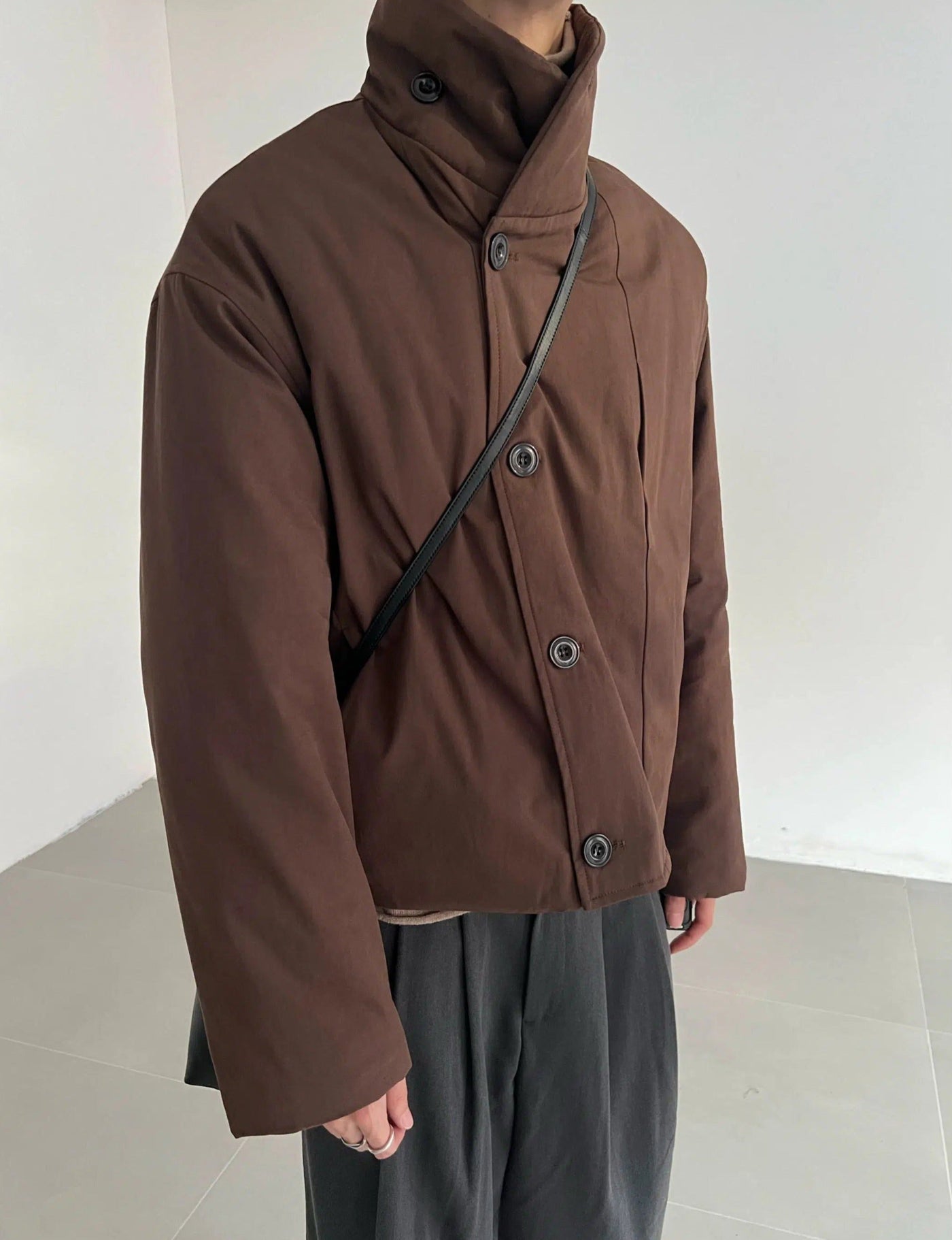 Zhou Casual Subtle Puffer Jacket-korean-fashion-Jacket-Zhou's Closet-OH Garments