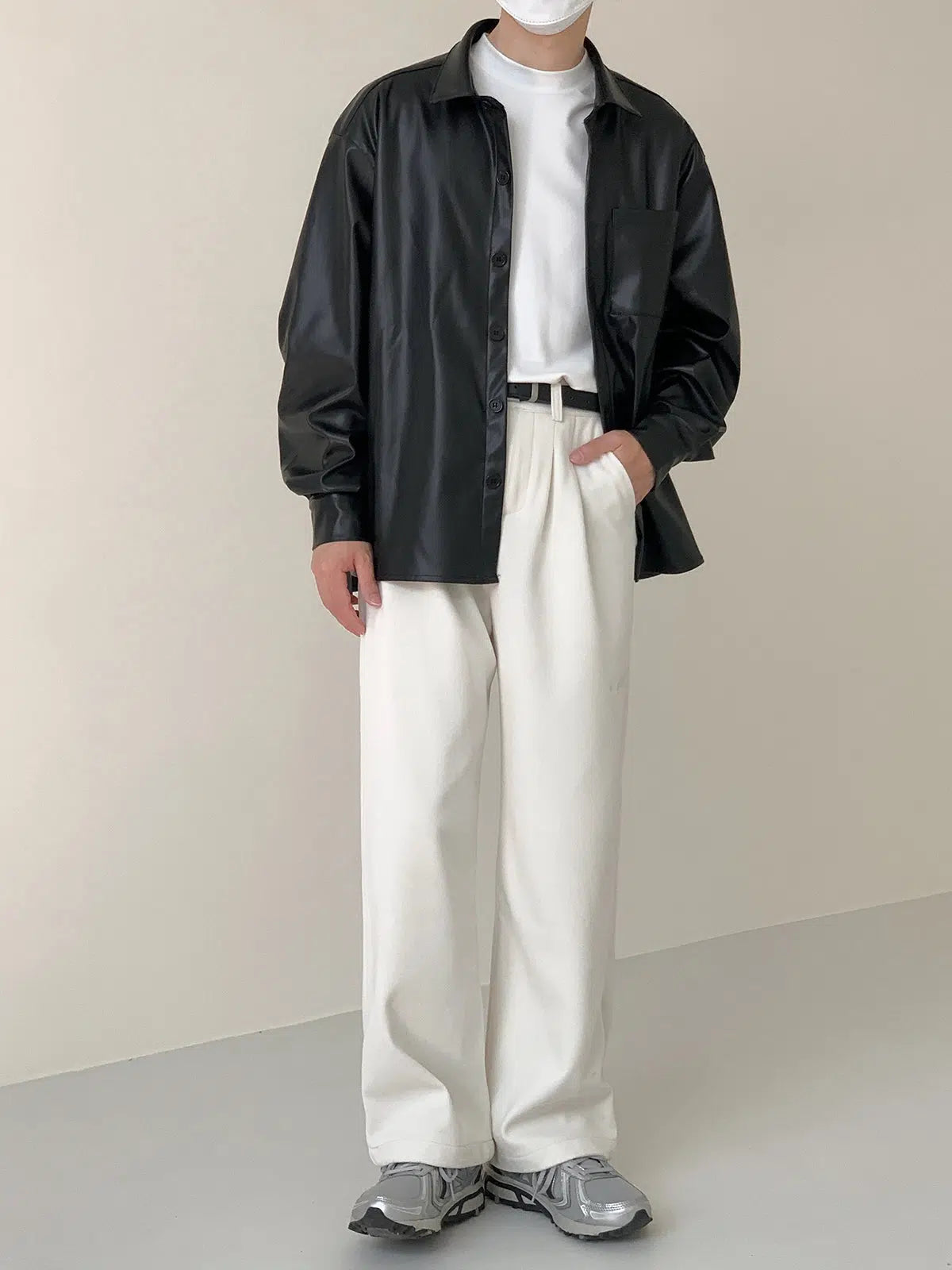 Zhou Casual Thickened Loose Straight Pants-korean-fashion-Pants-Zhou's Closet-OH Garments
