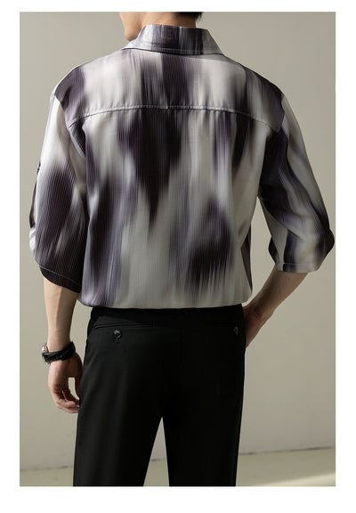 Zhou Classy Lines Buttoned Shirt-korean-fashion-Shirt-Zhou's Closet-OH Garments