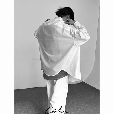 Zhou Clean Fit Smart Office Shirt-korean-fashion-Shirt-Zhou's Closet-OH Garments