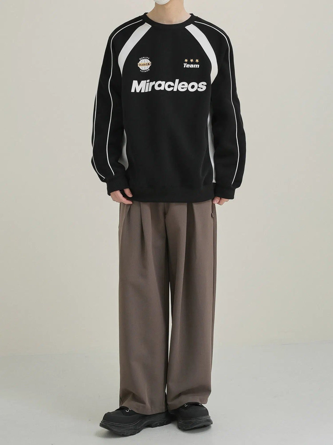Zhou Comfty Racing Style Crewneck-korean-fashion-Crewneck-Zhou's Closet-OH Garments