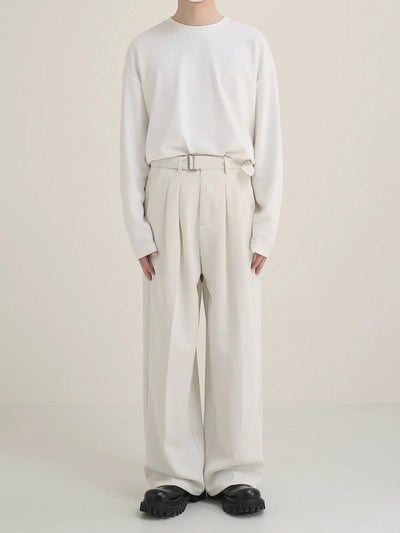 Zhou Drapey and Pleated Pants-korean-fashion-Pants-Zhou's Closet-OH Garments