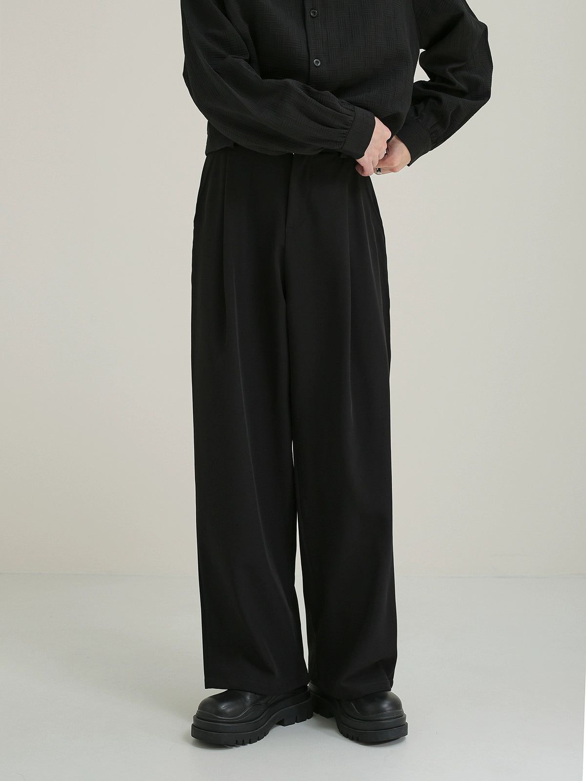 Zhou Drapey Flow Minimal Pants-korean-fashion-Pants-Zhou's Closet-OH Garments