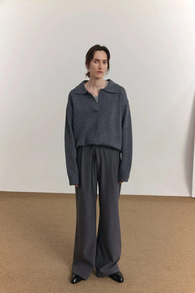 Zhou Drawstring Comfty Style Pants-korean-fashion-Pants-Zhou's Closet-OH Garments