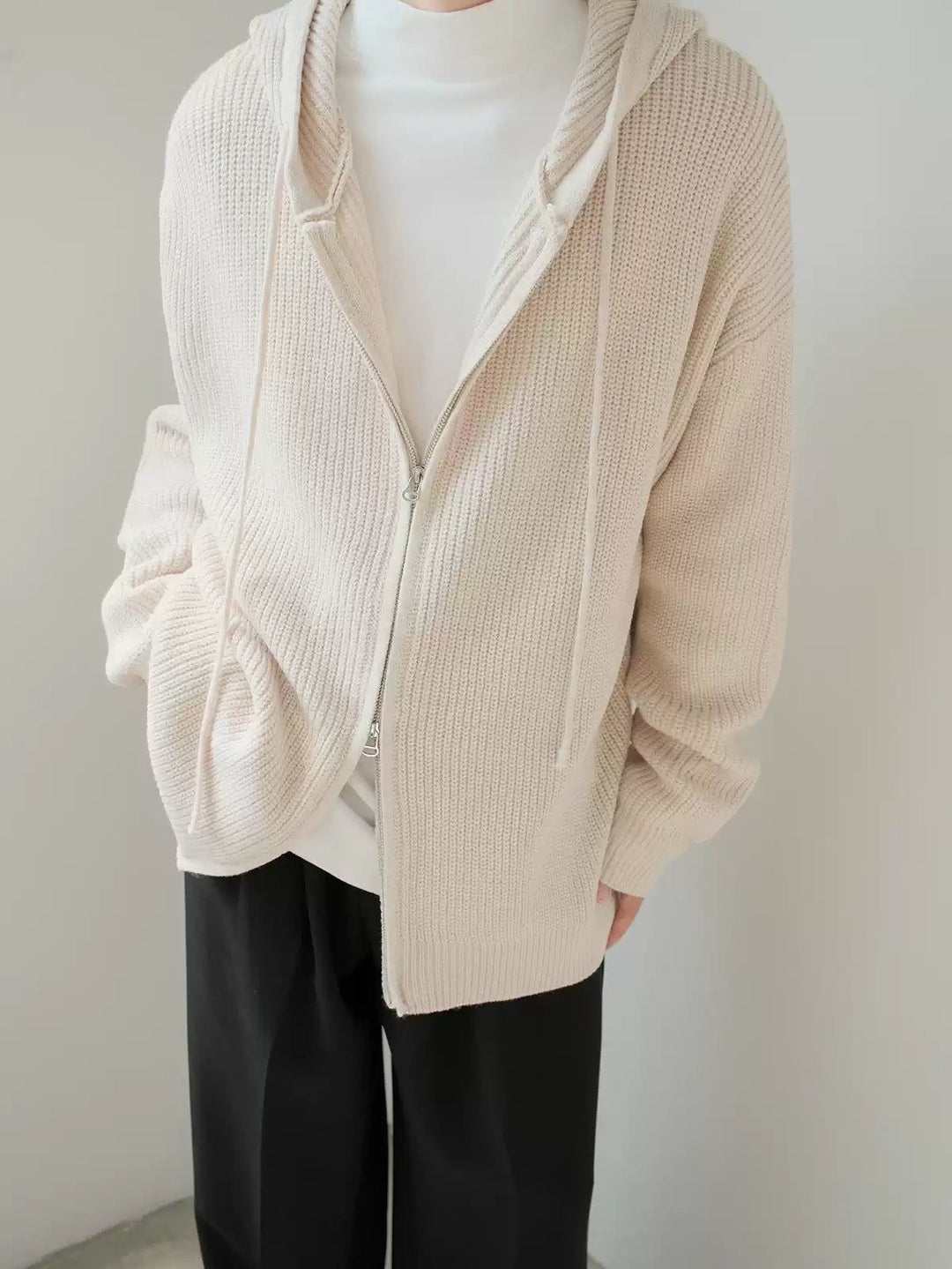 Ohga Docking Frill Knit, Gray Other