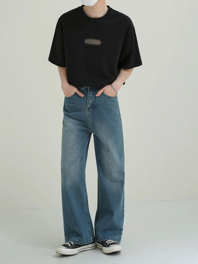 Zhou Economically Print T-Shirt-korean-fashion-T-Shirt-Zhou's Closet-OH Garments