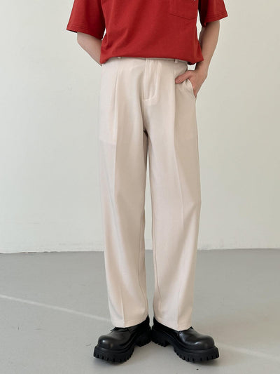 Zhou Essential Office Style Bootcut Trousers-korean-fashion-Pants-Zhou's Closet-OH Garments