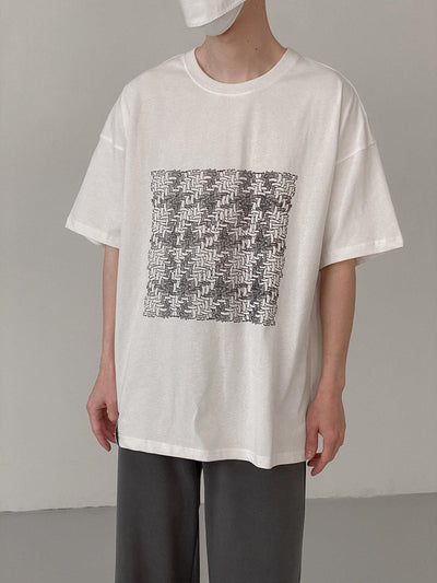 Zhou Essential Relaxed Fit T -Shirt-korean-fashion-T-Shirt-Zhou's Closet-OH Garments