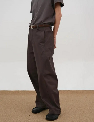 Zhou Essential Slant Pocket Pants-korean-fashion-Pants-Zhou's Closet-OH Garments
