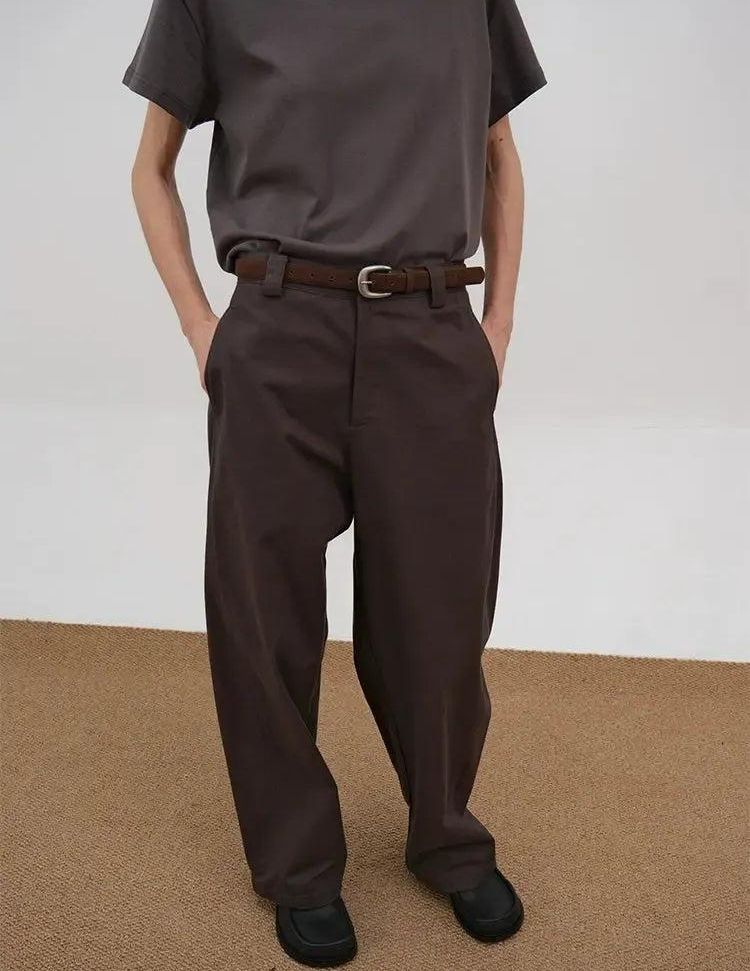 Zhou Essential Slant Pocket Pants-korean-fashion-Pants-Zhou's Closet-OH Garments