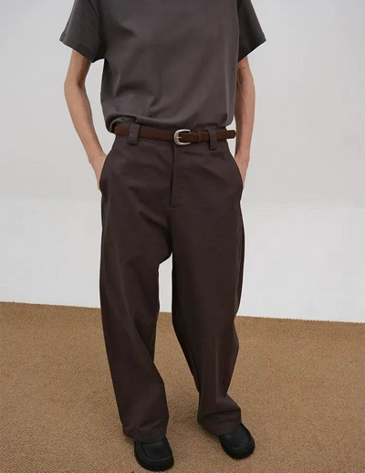 Zhou Essential Slant Pocket Pants-korean-fashion-Pants-Zhou's Closet-OH Garments