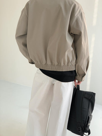 Zhou Executive Lapel Jacket-korean-fashion-Jacket-Zhou's Closet-OH Garments
