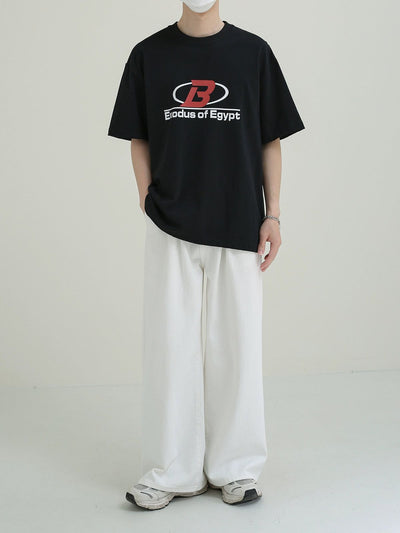 Zhou Exodus of Egypt T-Shirt-korean-fashion-T-Shirt-Zhou's Closet-OH Garments