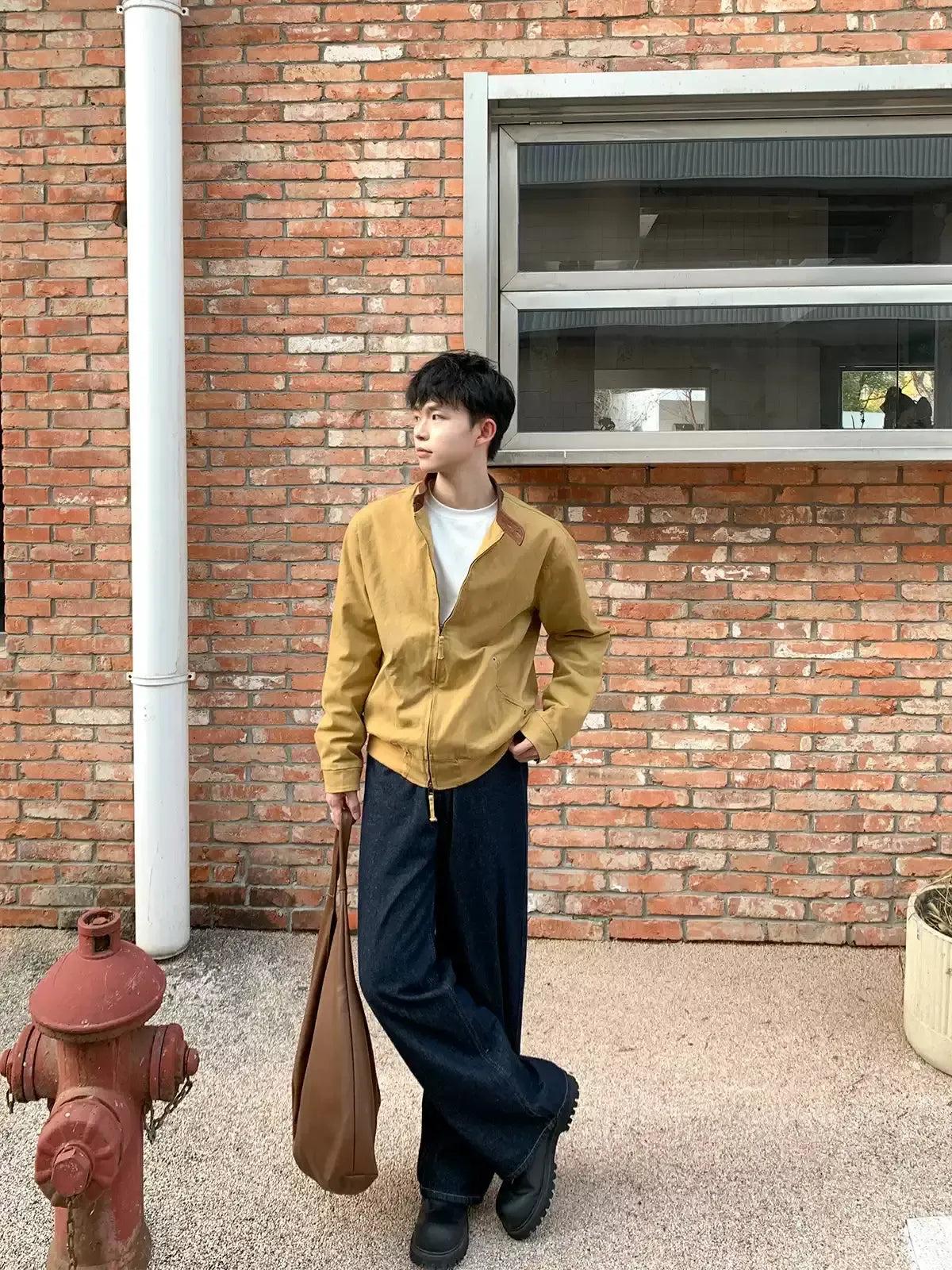 Zhou Flowy Wide Leg Jeans-korean-fashion-Jeans-Zhou's Closet-OH Garments