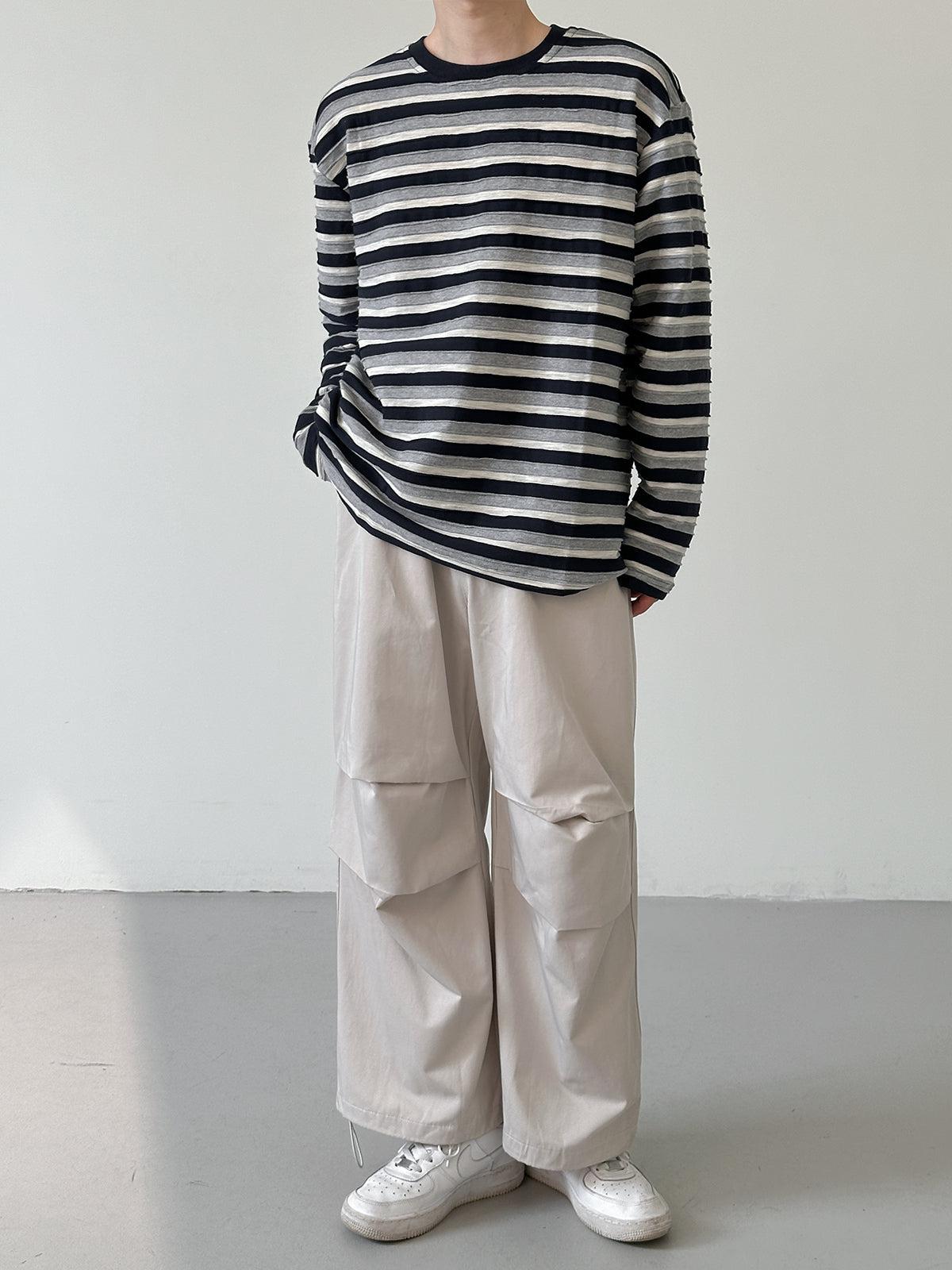 Zhou Fold Pleated Parachute Pants-korean-fashion-Pants-Zhou's Closet-OH Garments