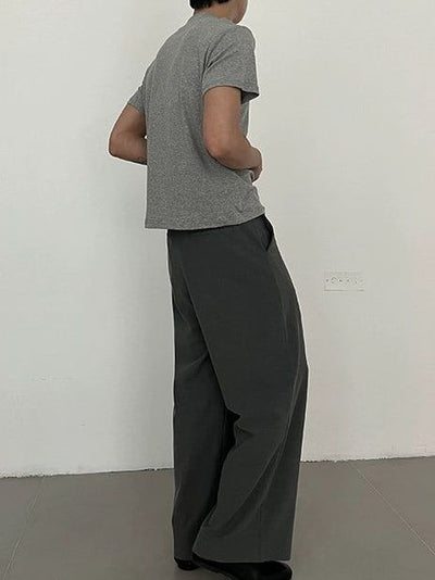 Zhou Formal Roomy Suit Pants-korean-fashion-Pants-Zhou's Closet-OH Garments